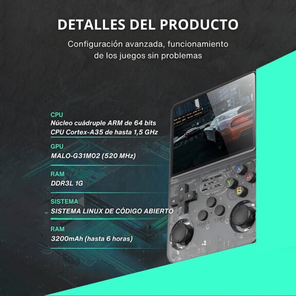 RetroNG - R36S Consola retro portátil - Imagen 9