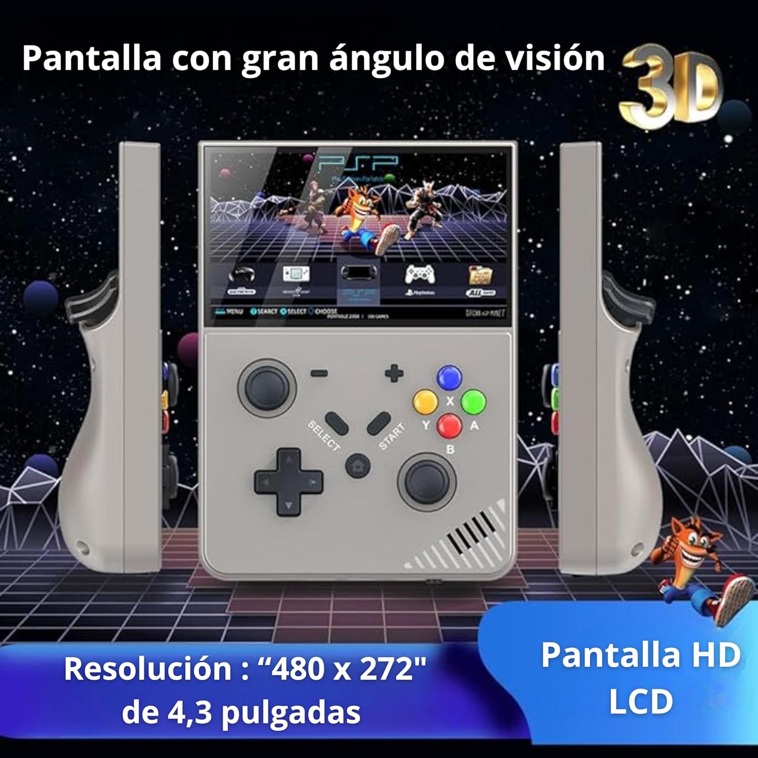SVP Game - M18/R43 Pro Consola Retro Portátil - Imagen 8