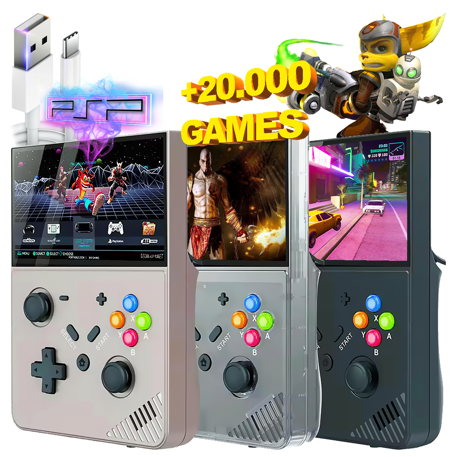 SVP Game - M18/R43 Pro Consola Retro Portátil - Imagen 4