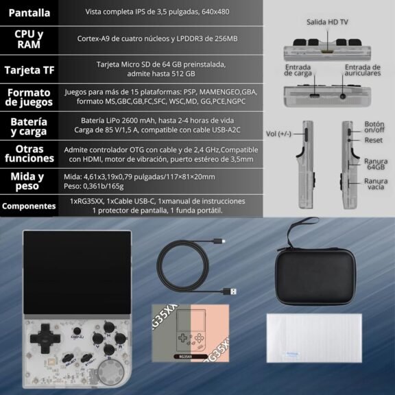 Anbernic - RG35XX Consola retro portátil - Imagen 2