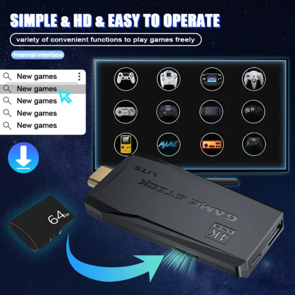 RetroNG - X8 Pro Game Stick - Imagen 4