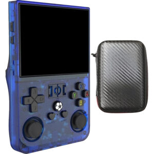 SVP Game - R36 Pro Consola retro portátil 128 GB con +30.000 Juegos +30 Emuladores PS1, PSP, N64, NDS, SuperN, GameB, GBA - Linux IPS 3.5" 4000 mAh Consola de videojuegos portátil